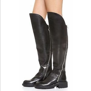 Black “over the knee” Boots